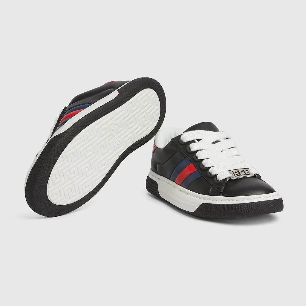 Gucci Ace Trainer With Web