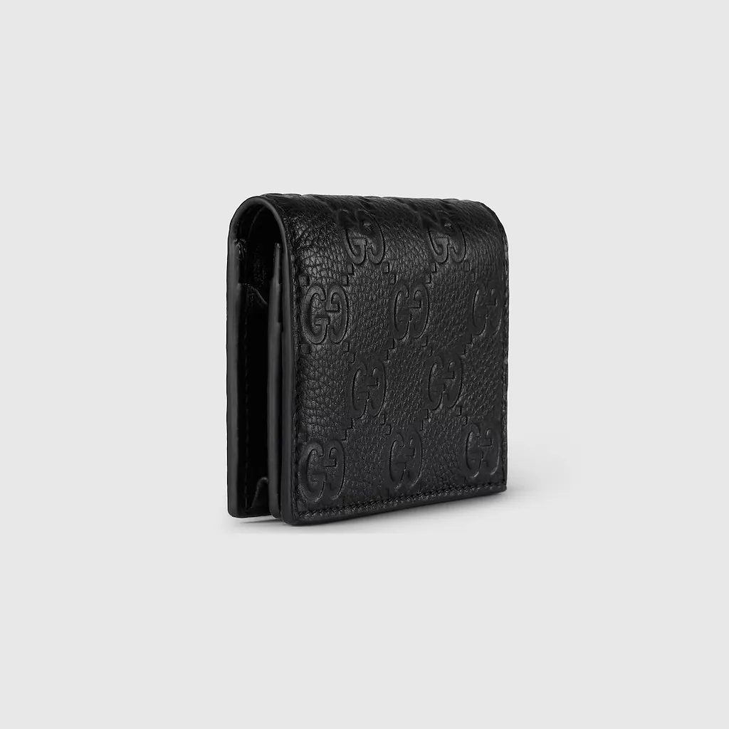 Gg Emblem Small Wallet