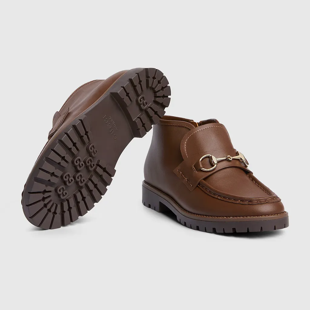 Children's Horsebit Leather Boot