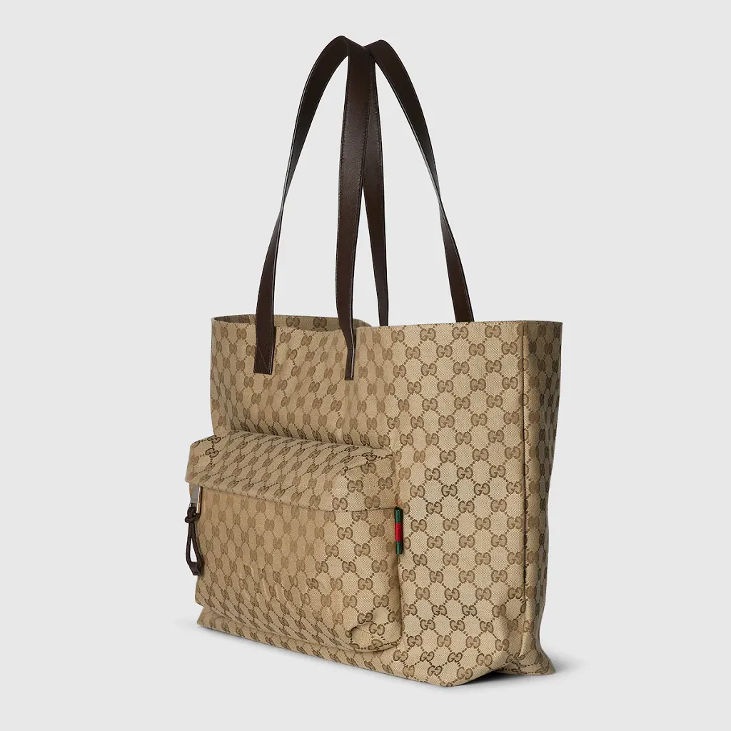 Gg Canvas Maxi Tote Bag