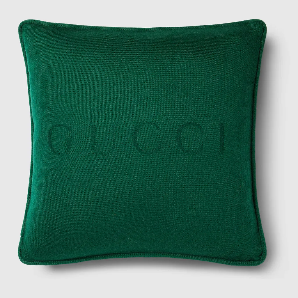 Gucci Web Wool Cushion