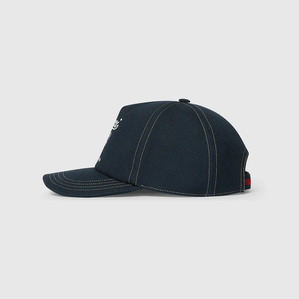 Printed Cotton Canvas Baseball Hat