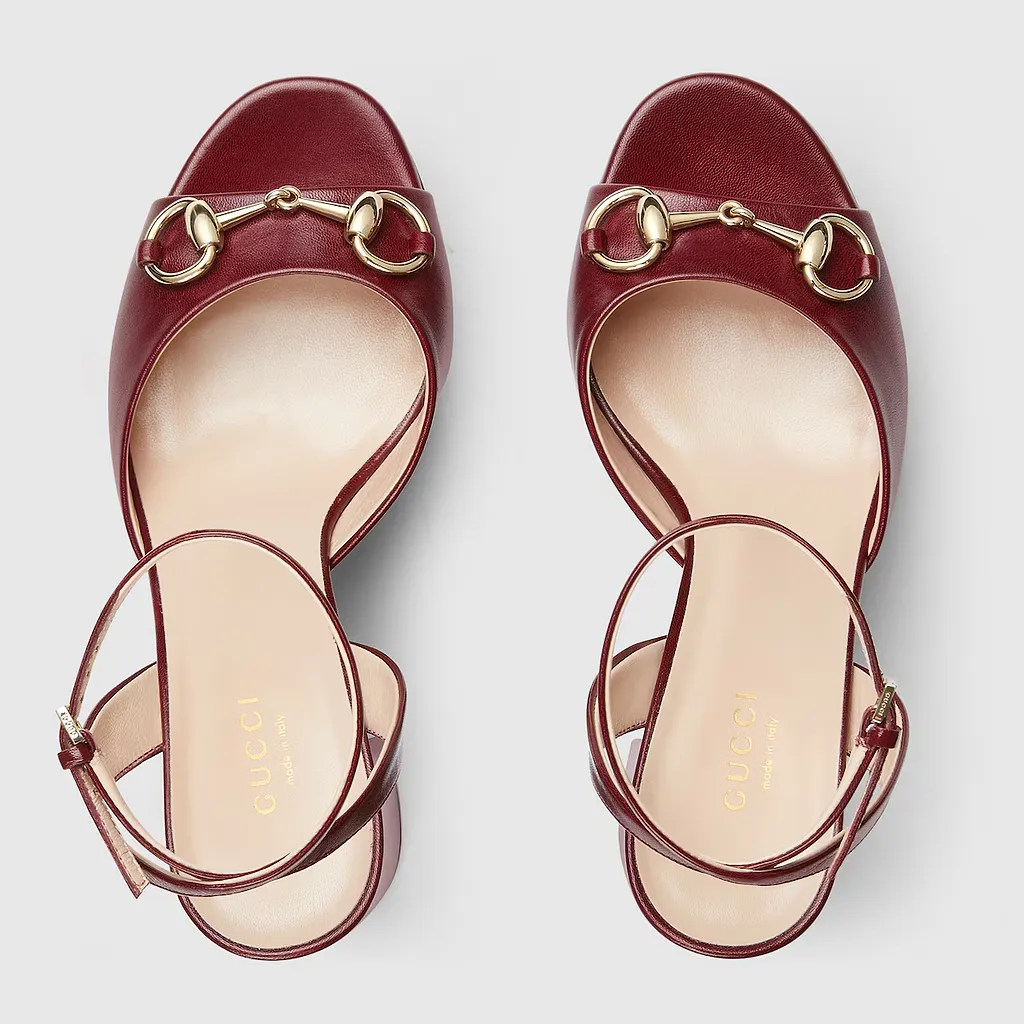Horsebit Platform Sandal