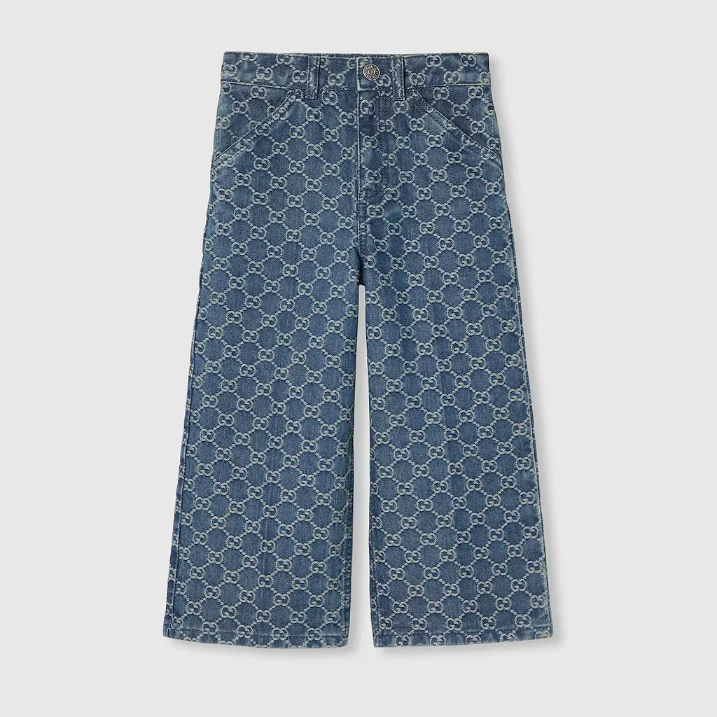 Children's Gg Denim Pants