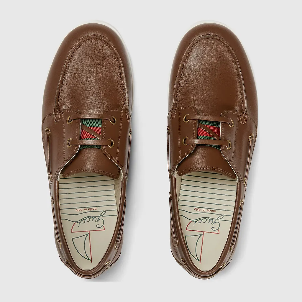 Children's Boat Shoe With Web