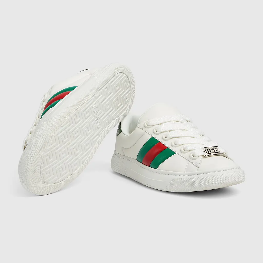 Gucci Ace Trainer With Web
