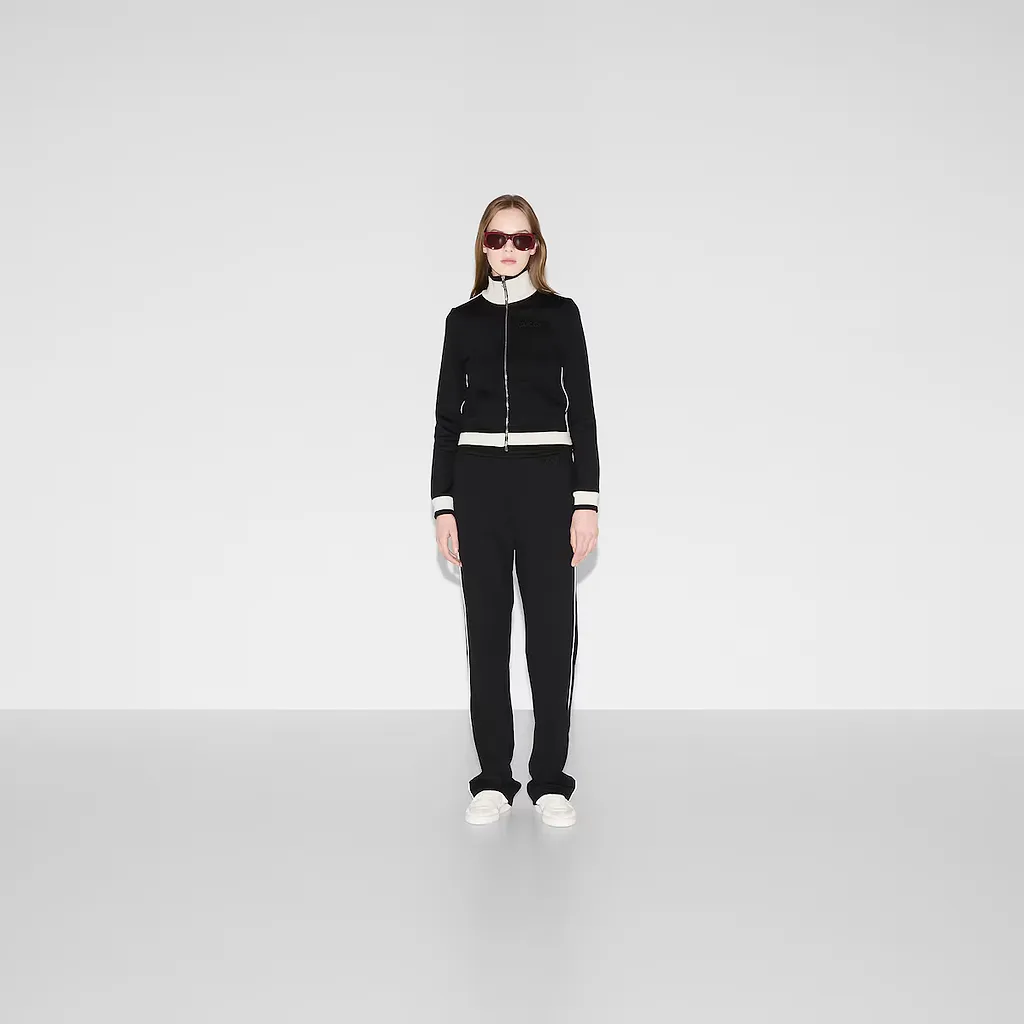 Cotton Fleece Zip Jacket