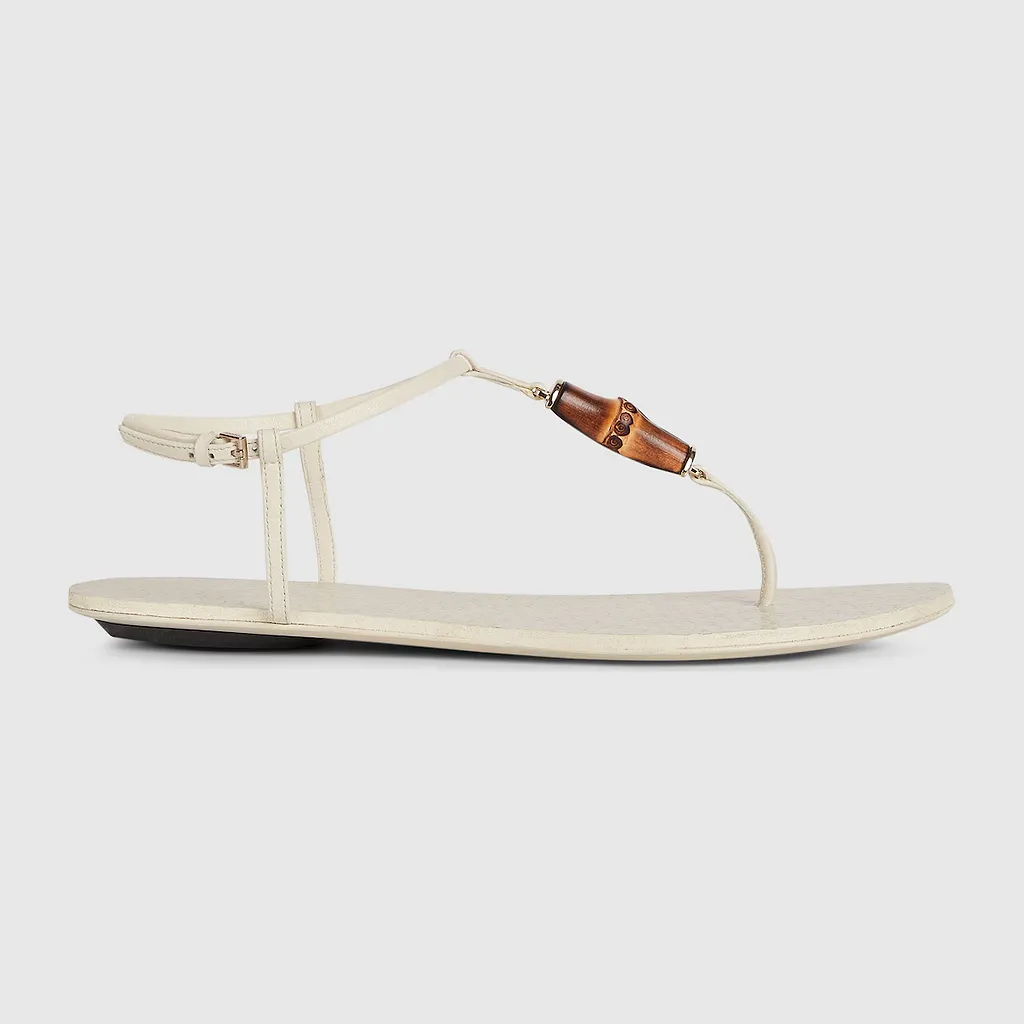 Thong Sandal With Bamboo