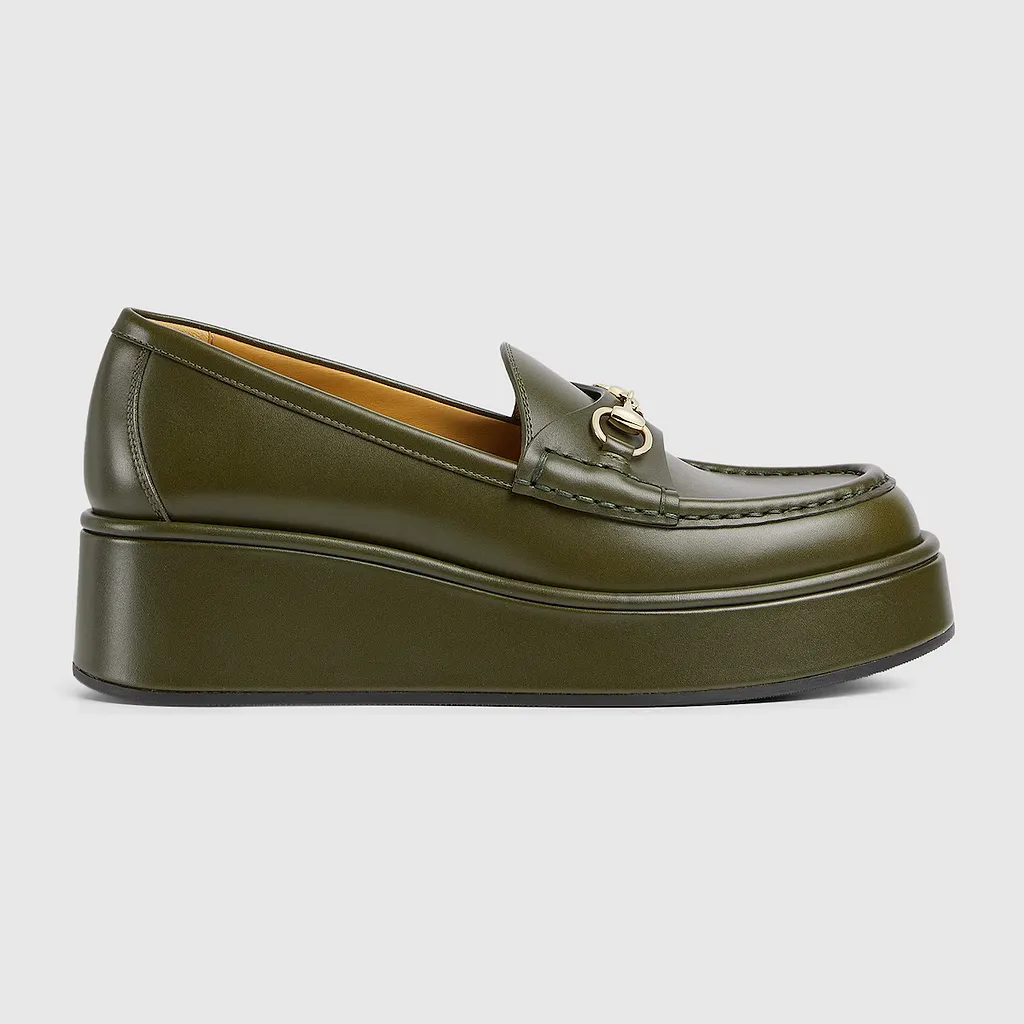 Horsebit Wedge Loafer