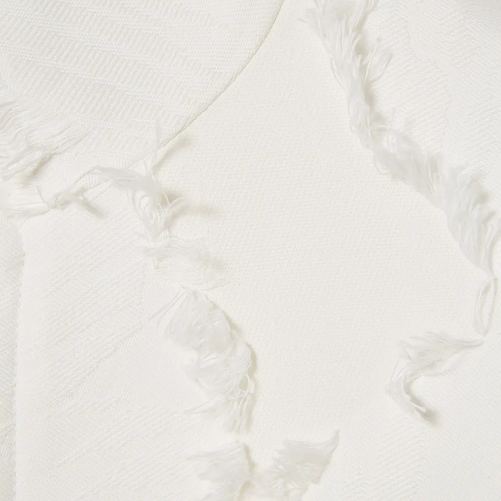 Cotton Wool Fil Coupé Zip Jacket