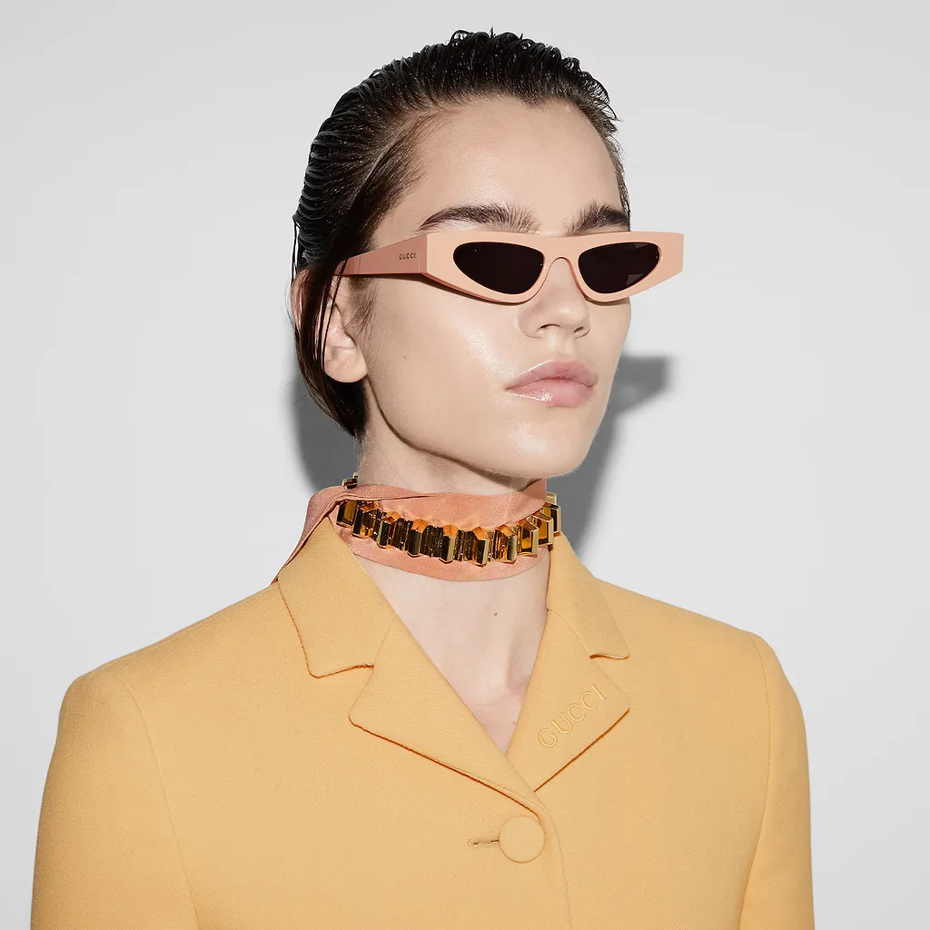 Cat-Eye Frame Sunglasses