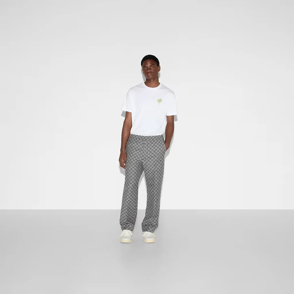 Gg Flannel Trouser