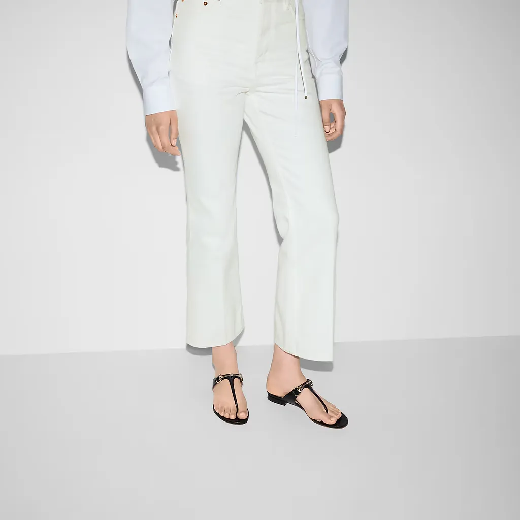 Thong Sandal With Horsebit