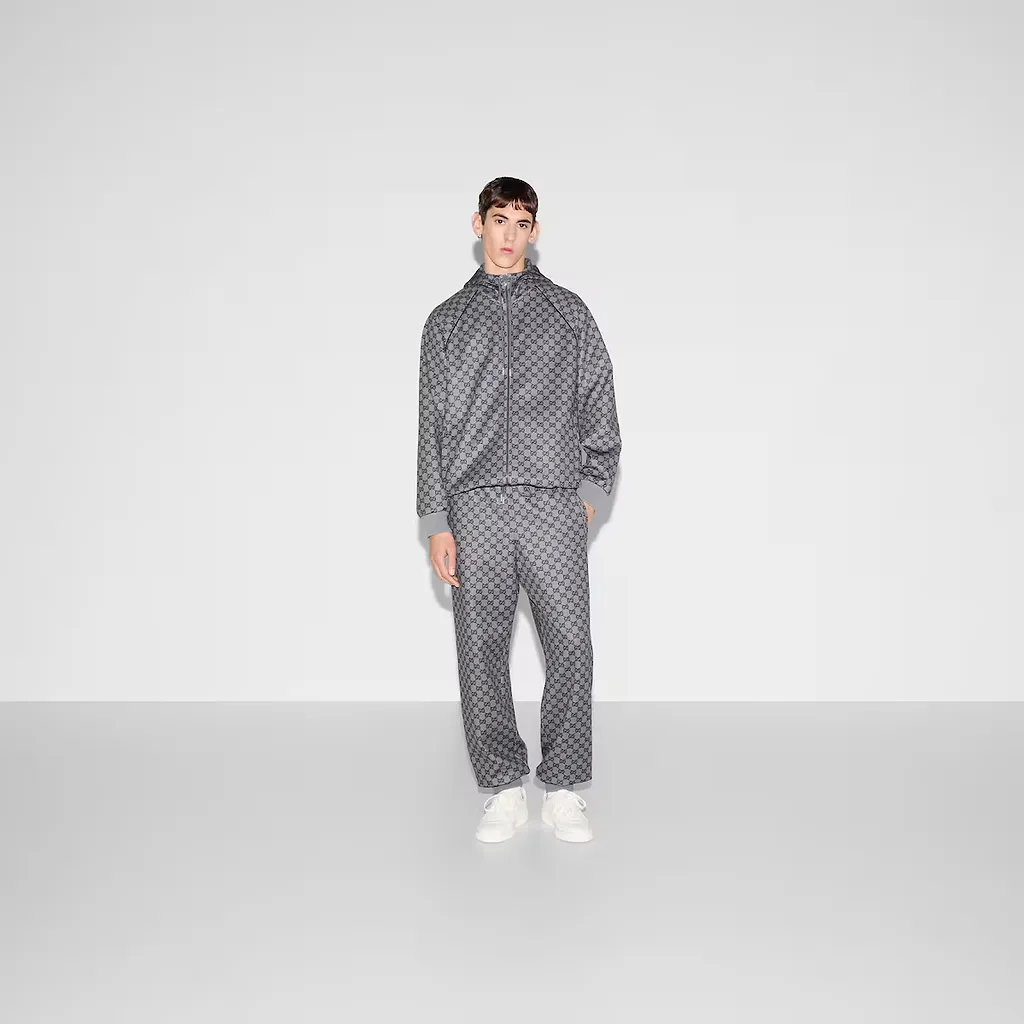 Gg Neoprene Zip Jacket