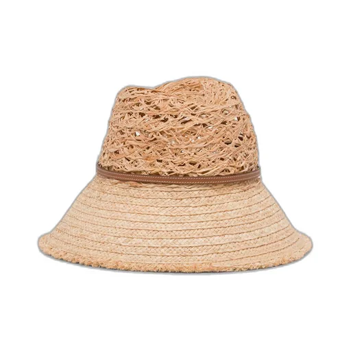Raffia wide-brim hat