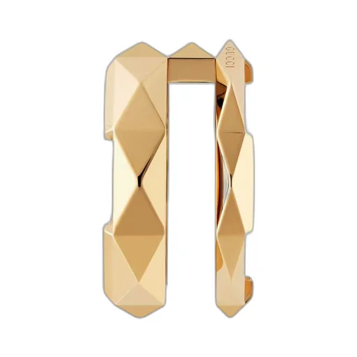 Gucci Link to Love geometric studded double ring