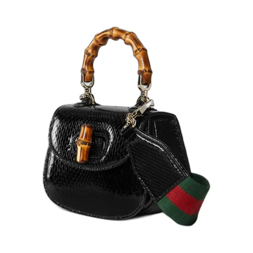 Gucci Bamboo 1947 mini python bag