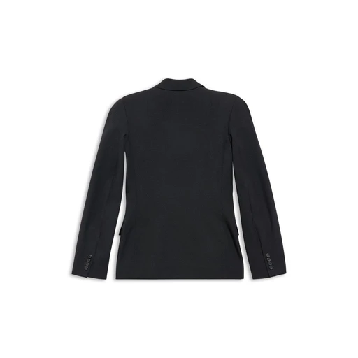 Round Shoulder Waisted Jacket