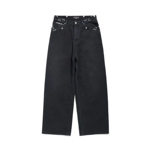 Pierced Baggy Pants