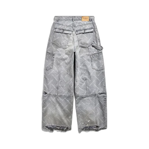 Bal Diagonal Allover Cargo Pants