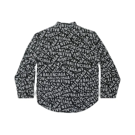 Logo Strips Minimal Shirt Large Fit