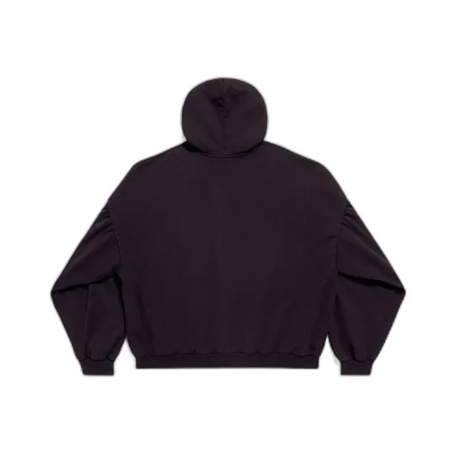 Sample Sticker Round Hoodie Oversized