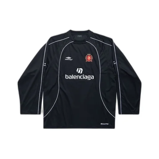 Paris Soccer Long Sleeve T-Shirt Oversized