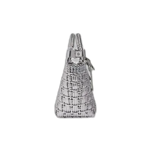 Bistro Xs Basket With Strap In Mirror Fabric