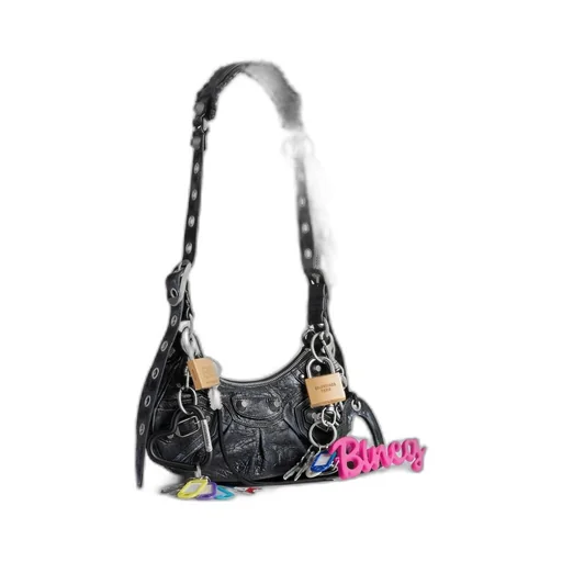 Le Cagole Shoulder Bag Xs With Charms