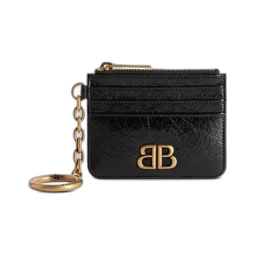 Monaco Card Holder With Keychain