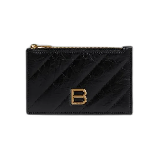 Crush Long Coin And Card Holder Quilted