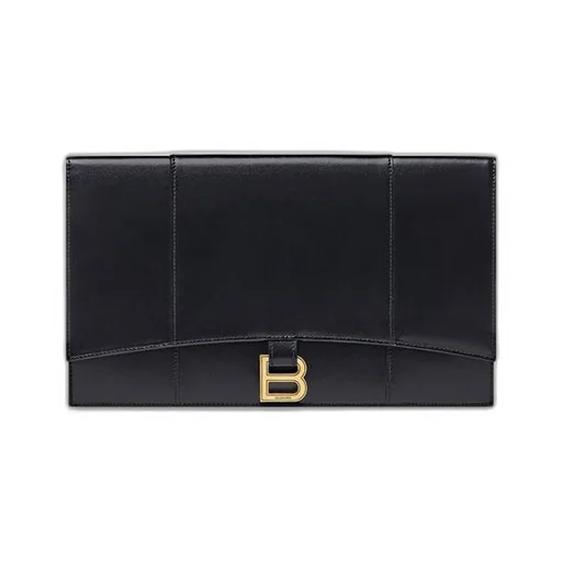 Hourglass Flat Pouch With Flap