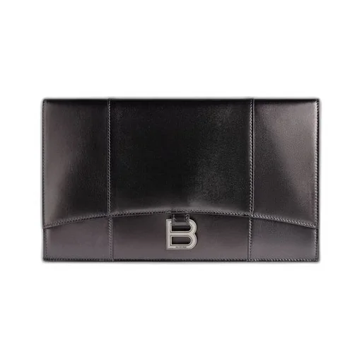 Hourglass Flat Pouch With Flap Metallized