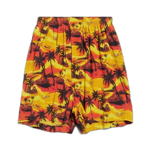 Hawaiian Car Pyjama Shorts