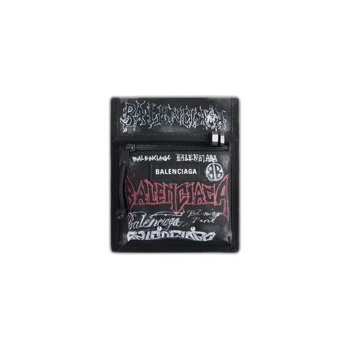 Explorer Small Pouch With Strap DIY Metal Allover