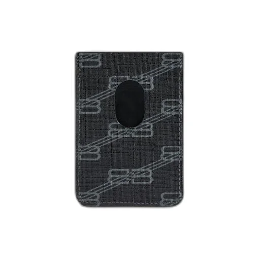 Signature Magnet Card Holder Bb Monogram Coated Canvas