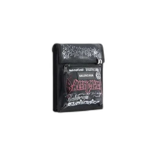 Explorer Small Pouch With Strap DIY Metal Allover