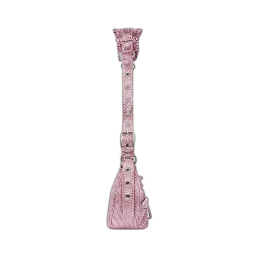 Le Cagole Shoulder Bag Xs With Rhinestones