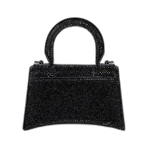 Hourglass XS Handbag With Rhinestones