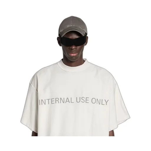 Internal Use Only Inside-Out T-Shirt Oversized