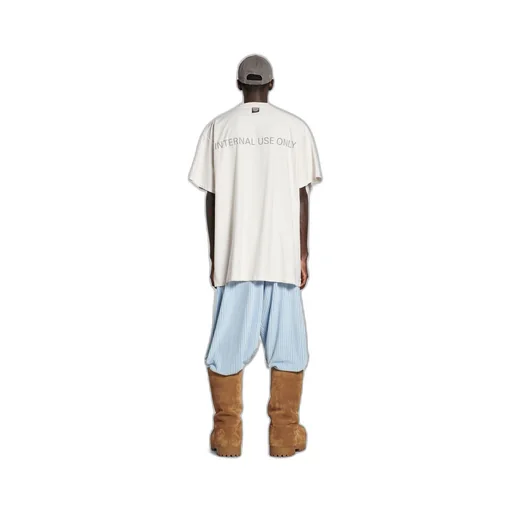 Internal Use Only Inside-Out T-Shirt Oversized