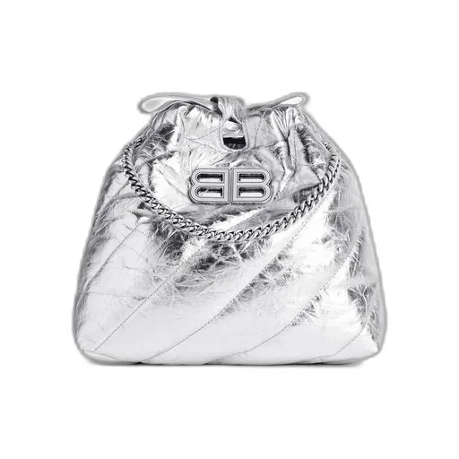 Crush XS Tote Bag Metallized Quilted