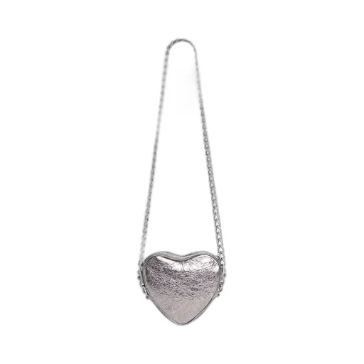 Le Cagole Heart Mini Bag Metallized