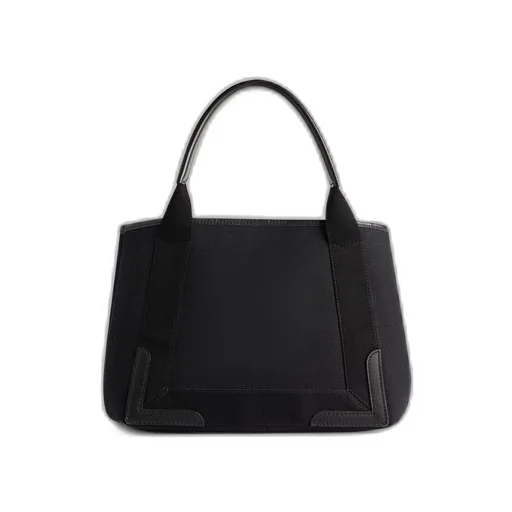 Navy Cabas Tote Bag