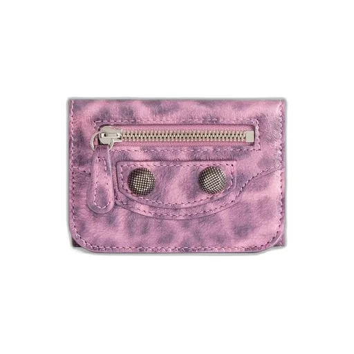 Le Cagole Mini Wallet With Leopard Print