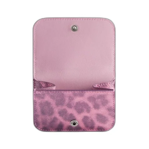 Le Cagole Mini Wallet With Leopard Print