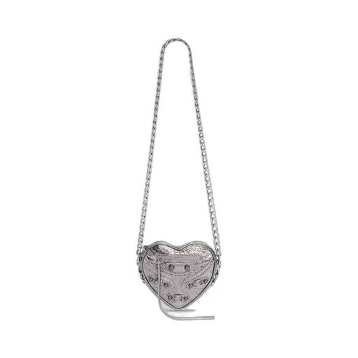 Le Cagole Heart Mini Bag Metallized