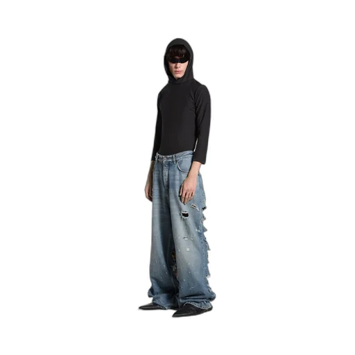 Super Destroyed Baggy Pants