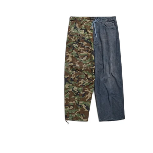 Dark Camo Hybrid Baggy Pants