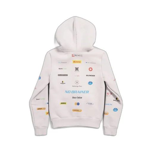Business English Zip-Up Hoodie Small Fit